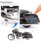 Maisto 2015 Street Glide Special motorcycle toy showcasing tail simulated shock absorption, side view