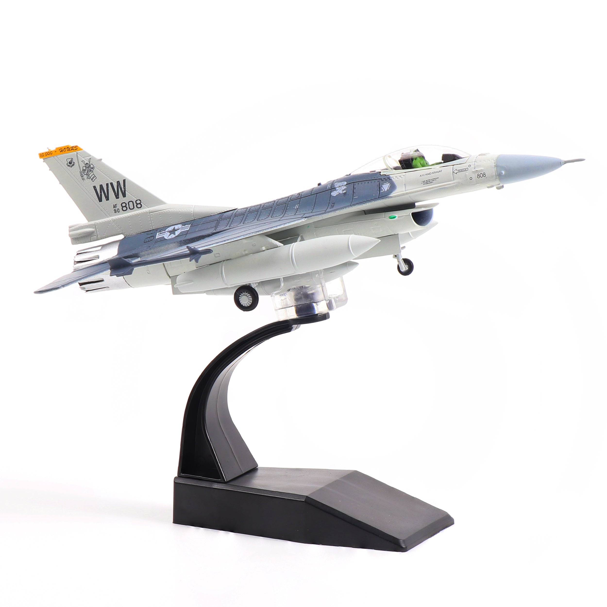 1/100 F-16C Fighting Falcon Diecast Metal Model - Misawa AFB 35th FW Fighter