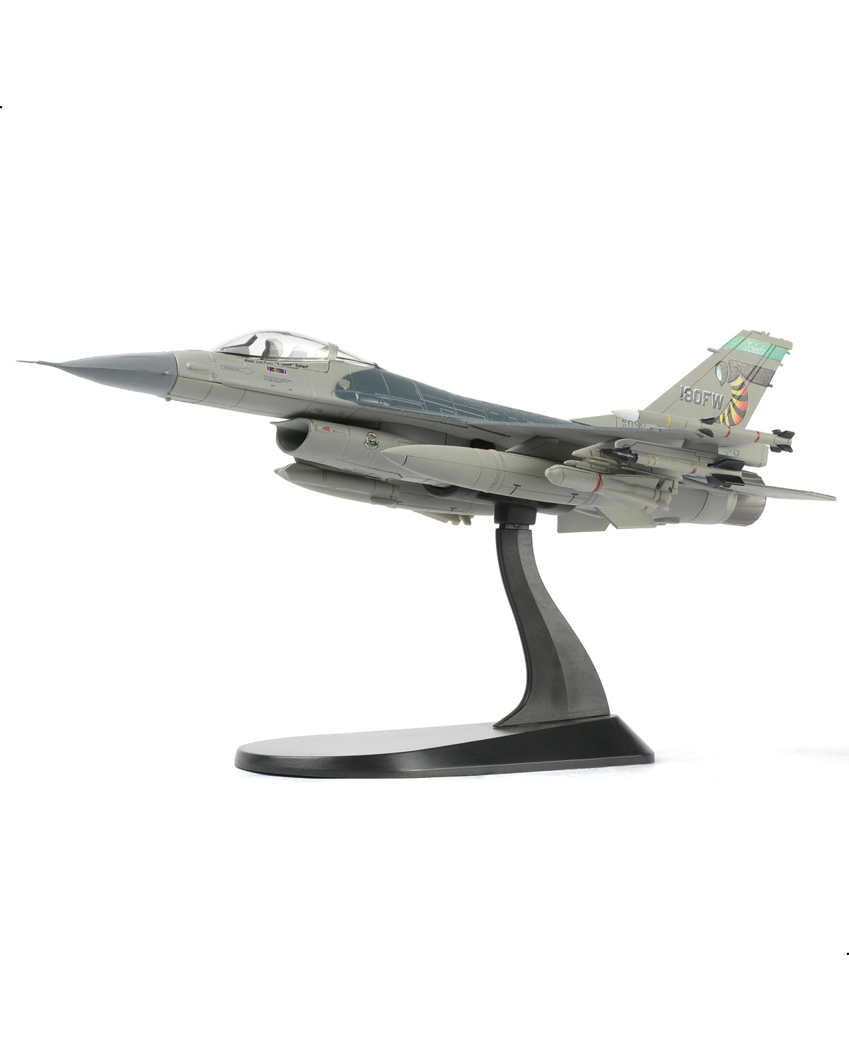 NUOTIE 1/72 Scale F-16 Fighting Falcon Diecast Model - Stinger
