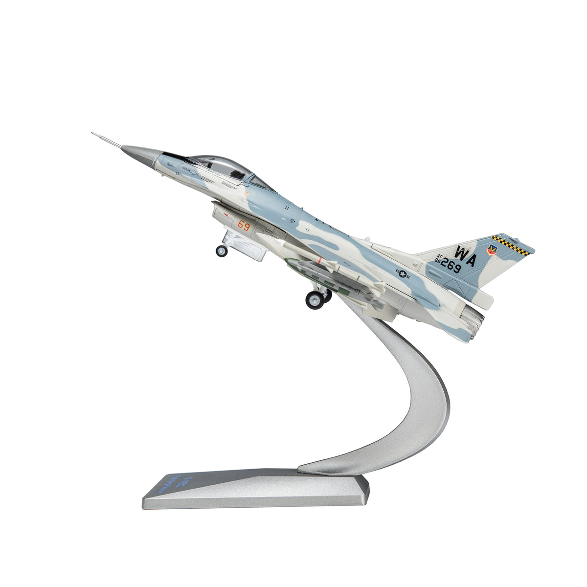 NUOTIE Kit de modélisme pré-construit à l'échelle 1/72 F-16D Fighting Falcon Avion de combat en métal moulé sous pression Collection ou cadeau (F-16D Singapour NUOTIE Kit de modélisme pré-construit à l'échelle 1/72 F-16D Fighting Falcon Avion de combat en métal moulé sous pression Collection ou cadeau (F-16D Singapour