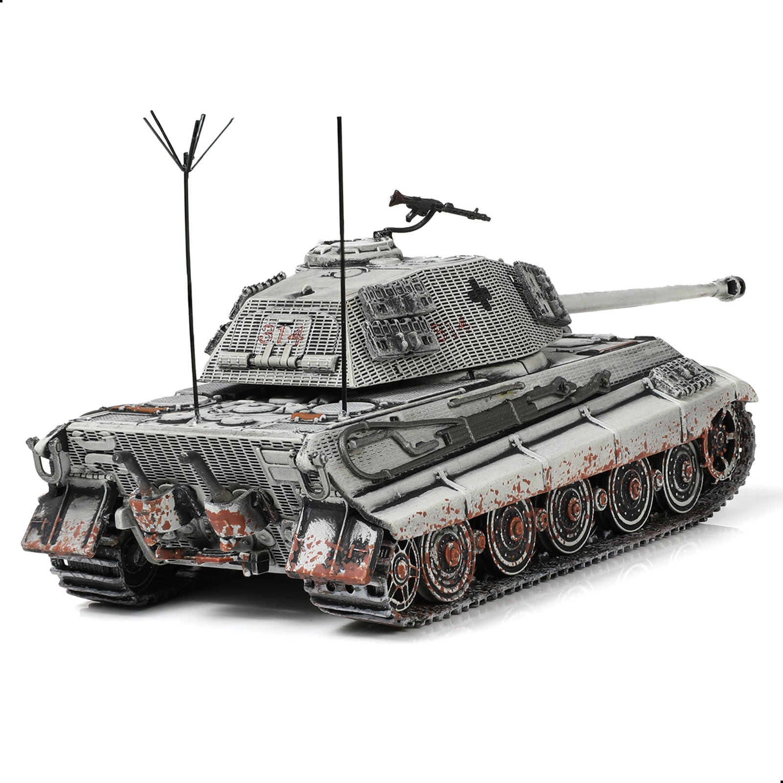 1/72 Die-cast Finished WWII German Tiger I Heavy Tank Model, Berlin 1945