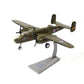 B-25B Mitchell Tokyo Raid 1/72 Metal Airplane Model Kits with Stand WWII Diecast Alloy Bomber Model Vintage Combat Plane Pre-Build Military Aircraft Collection