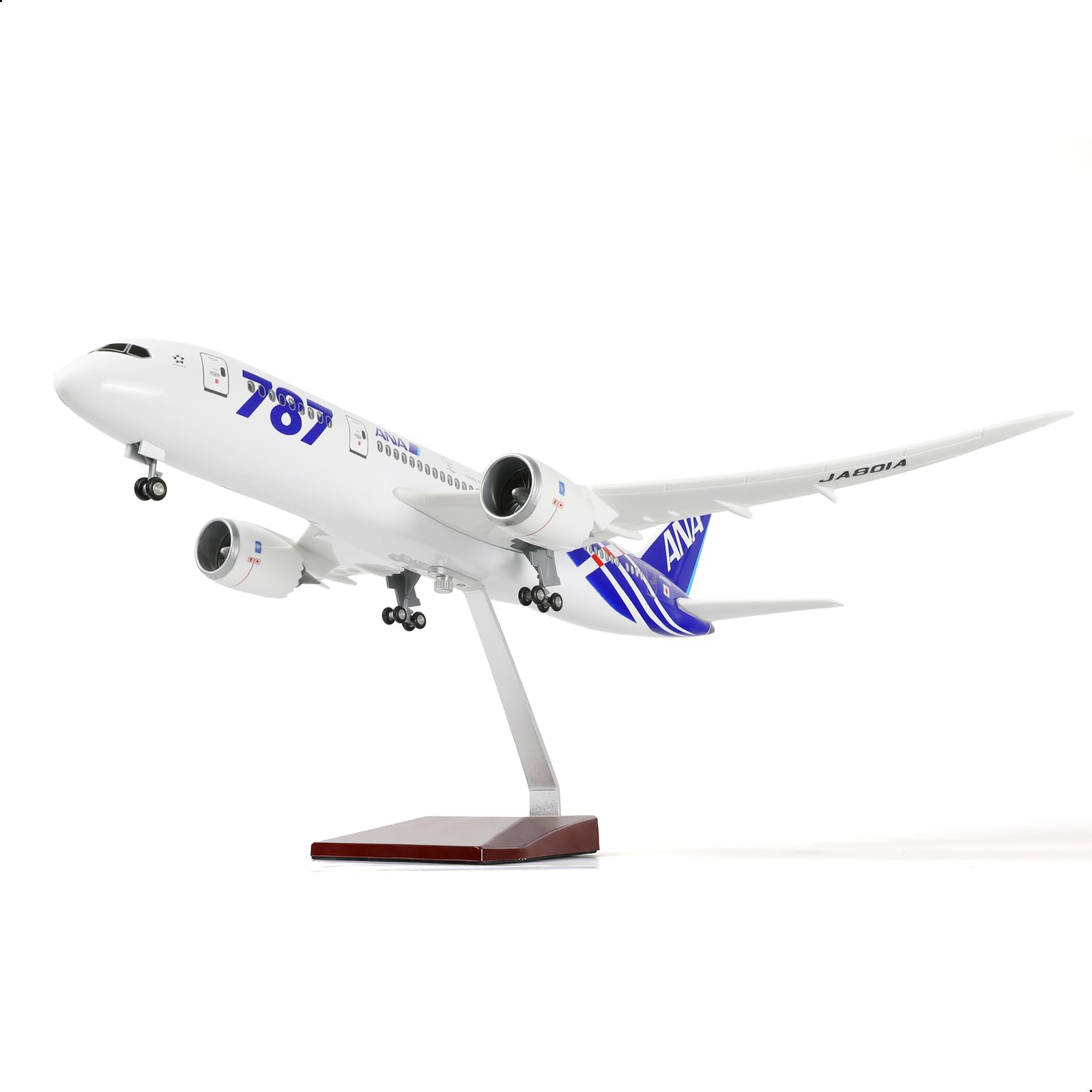 1/160 Boeing 787-8 ANA All Nippon Airways Finished Desktop Airplane Model with Stand