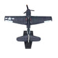 NUOTIE F6F Hellcat 1:72 Scale Model Aircraft Kit, WWII Fighter Model Metal Die-cast Model Aircraft Suitable As Collections Or Airplane Model Gift for Adult