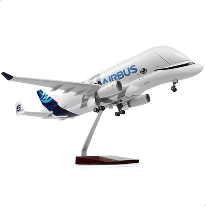 1/150 Airbus A330-743L Beluga XL5 Large Scale Diecast Airplane Model Kits with Stand | Super Transporter Beluga Aviation Enthusiasts Collect Plane Model