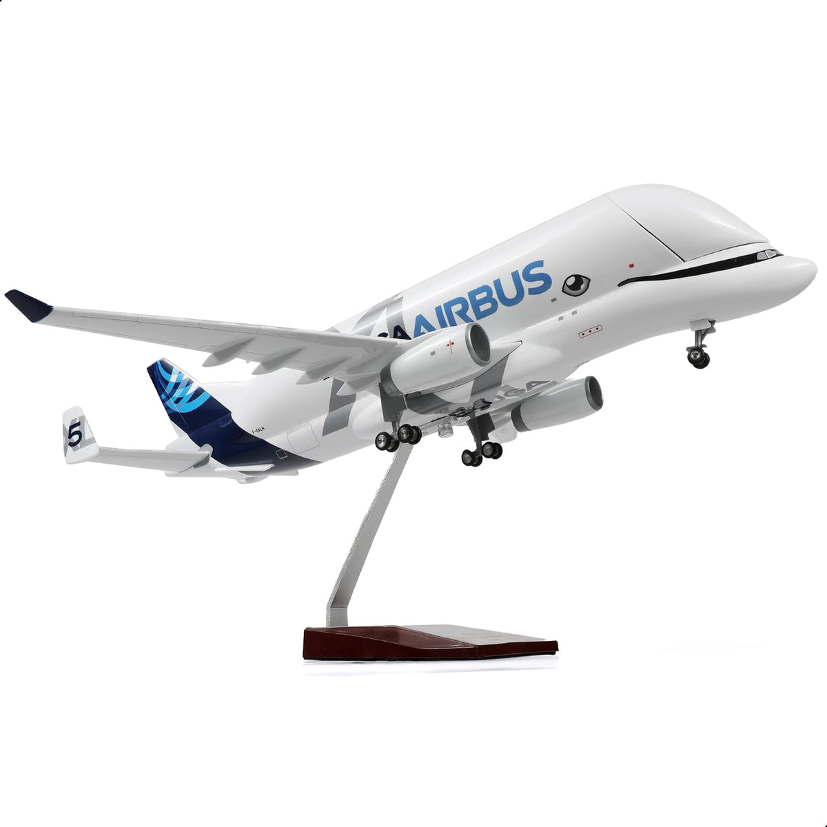 1/150 Airbus A330 Beluga XL5 Diecast Airplane Model | Finished Super Transporter Cargo Plane with Stand