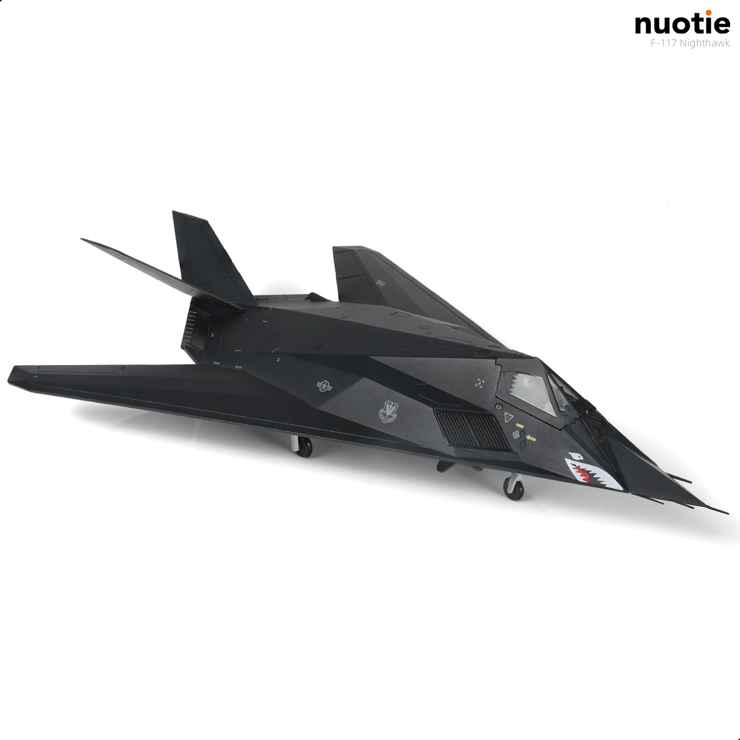 1/72 F-117 Nighthawk Diecast Metal Model - USAF Stealth Attack Jet (Edwards AFB 85-831)