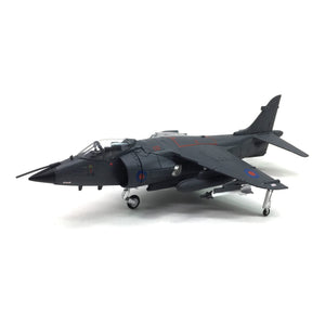 NUOTIE Model 1/72 Scale British Harrier diecast metal model on display