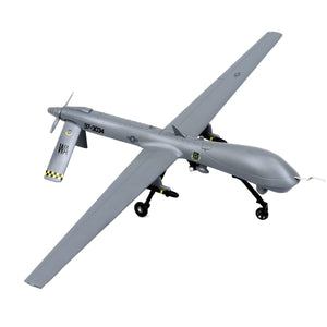 NUOTIE 1/72 MQ-1 Predator Drone Diecast Metal Aircraft Model Kit Pre-Build Replica Military for Display Collection or Gift