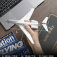 1/150 Gulfstream Diecast Business Jet Model Airplane with Display Stand