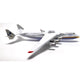 NUOTIE AN-225 Mriya 1:200 Scale Model Aircraft Kit, 17.3 inch Ukraine Painted Metal Die-cast Transport Aircraft Model with Display Stand Adult Airplane Model Kits Gift