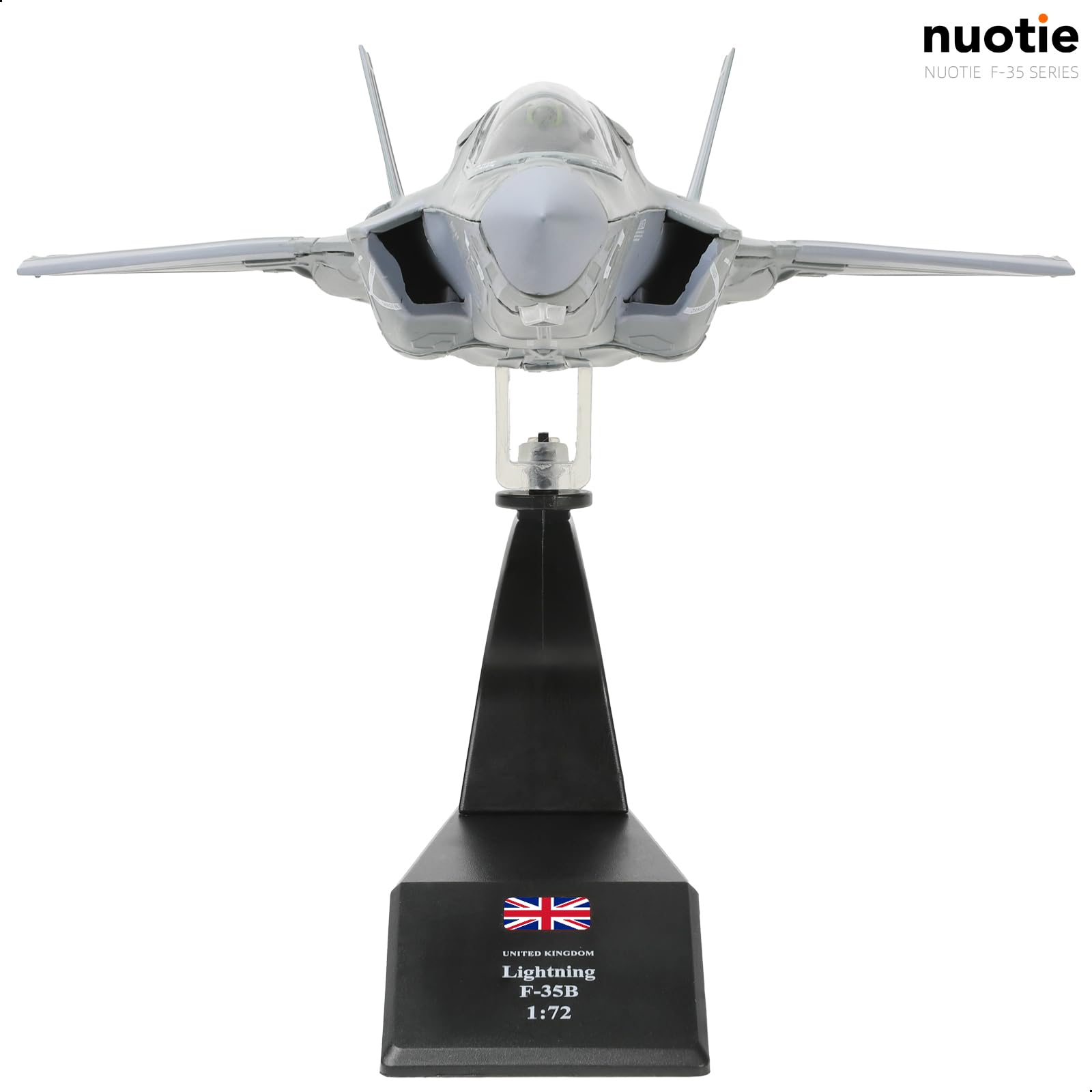 1/72 F-35B Lightning II Diecast Metal Model - Royal Air Force Fighter Jet (138EAW) with Stand