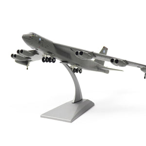 NUOTIE Boeing B-52 Stratofortress diecast metal model aircraft with stand, front view