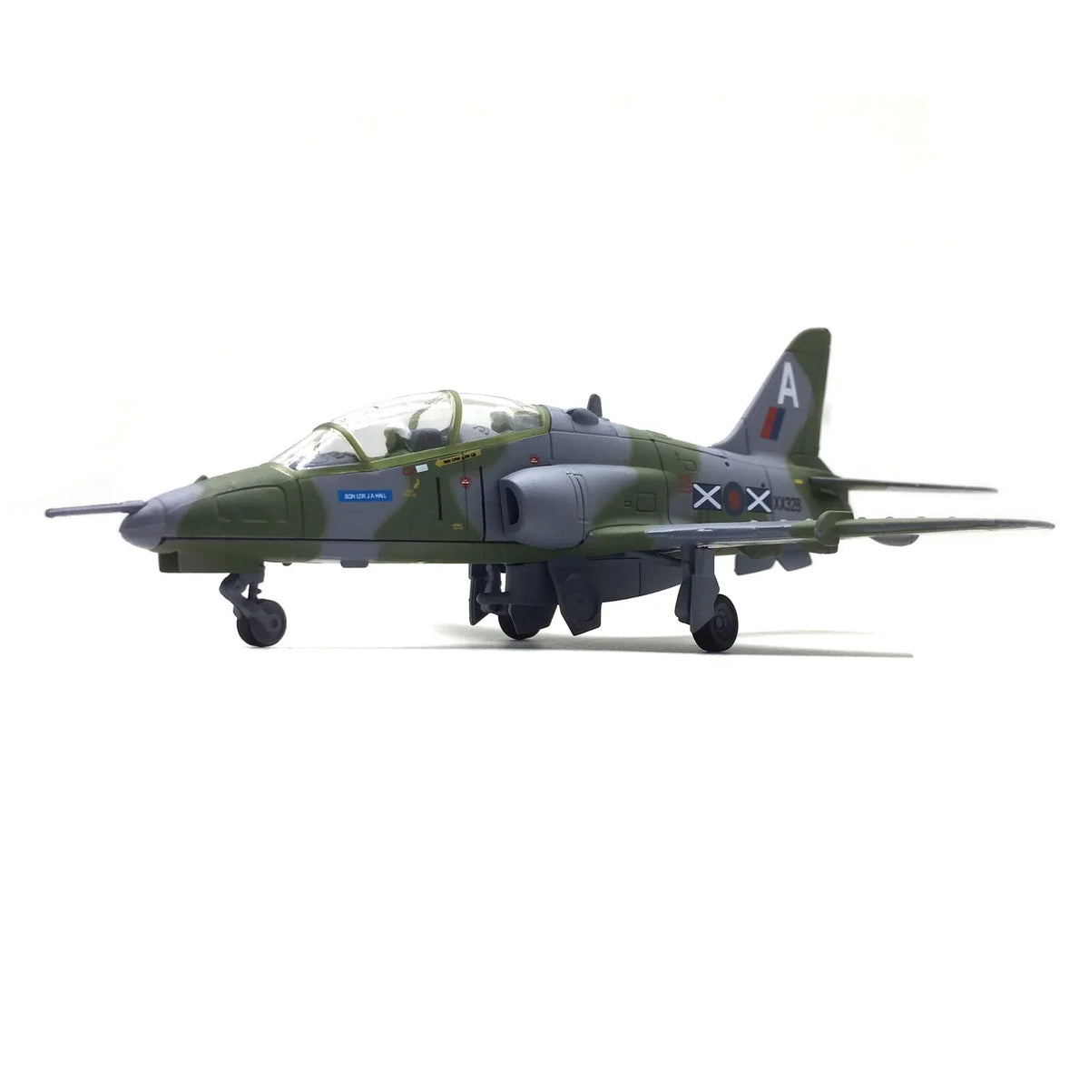NUOTIE 1/100 BAE Systems Hawk model in green, side view