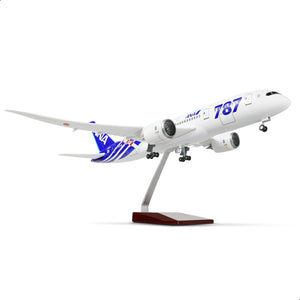 Japan ANA 1/160 787 Large Scale Model Airplane with Stand for Boeing 787-8 Pre-Build Model Plane Kits for Adult (17-inch L) Aviation Enthusiasts Aircraft Gifts or Airplane Collections