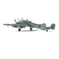 NUOTIE BF-110 G4 Jagdbomber 1:100 Fighter Model Night Fighter Alloy Airplane Model Military Display Collectibles and Gift Ideas for Aircraft Model Lovers.