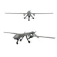 NUOTIE 1/72 MQ-1 Predator Drone Diecast Metal Aircraft Model Kit Pre-Build Replica Military for Display Collection or Gift