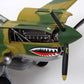 NUOTIE 1/32 P-40 Warhawk Airplane Model American Volunteer Commemorative Edition Flying Tigers Fighter Model Limited Collection Gift