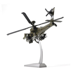 1/72 Scale NUOTIE AH-64A Apache Diecast Metal Model - Military Armed Helicopter