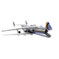 NUOTIE AN-225 Mriya 1:200 Scale Model Aircraft Kit, 17.3 inch Ukraine Painted Metal Die-cast Transport Aircraft Model with Display Stand Adult Airplane Model Kits Gift