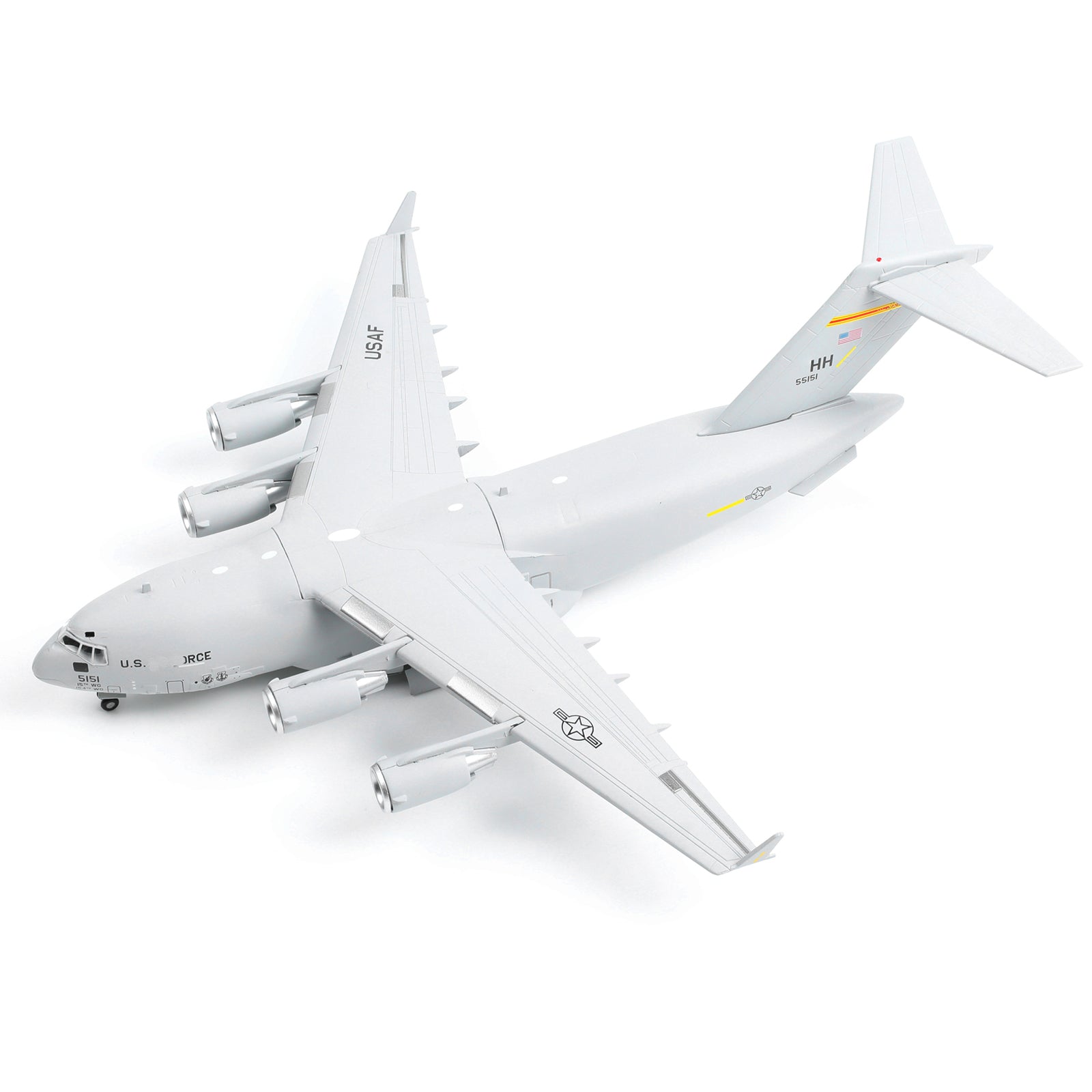 1/200 C-17 Globemaster III Diecast Metal Model - USAF Transport Jet (Harbor-Hickam AFB 154th WG)