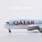 1:160 Airbus A380 Qatar Airways 18 inchs Large Model Diecast Airplane Model Kits with Stand Sky Jumbo Airliner Model Plane Display Collectible Model Kit for Aviation Enthusiast Gift