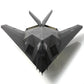 1/72 F-117 Nighthawk Stealth Striker Fighter U.S. Airforce Jet Model American Edwards AFB 85-831 Attack Aircraft Model Metal Diecast Plane Model Kit with Display Stand Collection Gift for Adult