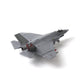 NUOTIE F-35C Lightning 1/72 Metal Fighter Model Kits with Stand 3 Versions ABC DieCast Alloy Jet Replica Pre-Build Military Aircraft Collection for Display or Gift (USN VX-23 75)