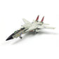 F-14A Tomcat 1/72 Metal Airplane Model Kits with Stand VFA-31 Tomcatters DieCast Alloy Fighter Model Jet Replica Pre-Build Military Aircraft Collection for Display or Gift