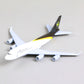 1:400 Boeing 747 UPS Aviation Diecast Metal Airplane Model with Stand Airlines Model Plane Alloy Display Collectible Model Kit for Aviation Enthusiast Gift