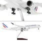 QIYUMOKE 1/144 Large Scale France A350 Airplane Model Kits for Airbus A350 Dreamliner Airlines Resin Plane Model with Display Stand for Adult Aviation Enthusiast Gift or Display Decorations