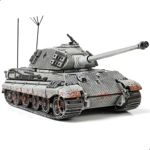 1/72 Scale Military Tank Model Finished Alloy Metal Die cast with Plastic Tank Model World War Ⅱ Army Vehicl Tank Mini 1945 Tiger model Gift Collection Ideal for Adult Men (Berlin 1945)