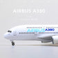 1/160 Airbus A380 Prototype 18 inchs Large Model Diecast Airplane Model Kits with Stand Sky Jumbo Airliner Model Plane Display Collectible Model Kit for Aviation Enthusiast Gift