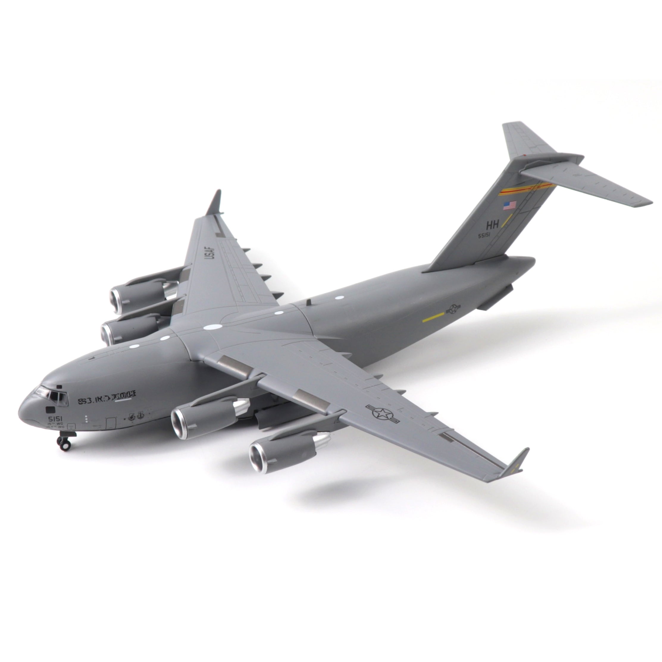 1/200 C-17 Globemaster III Diecast Metal Model - USAF Transport (Harbor-Hickam AFB 535th AS)