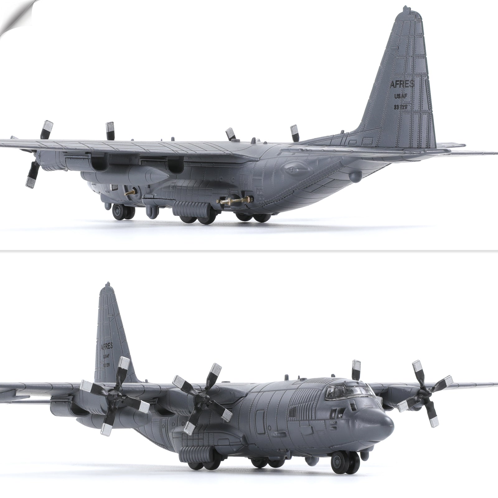 AC-130 プラモデルキット Amazon.com: 1/200 Scale AC130 AC-130 Air Gunship Heavy Ground