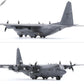 AC130 1/200 Scale Air Gunship Model Diecast Metal Model Kit Military Combat Airplane Model Attack Aircraft Model Alloy Model with Stand for Adult Military Display Collections or Gift