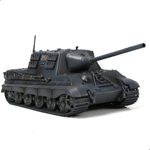 1/72 Scale Military Tank Model Finished Alloy Metal Die cast with Plastic Tank Model World War Ⅱ Army Vehicl Tank Mini 1945 Jagdtiger Model Gift Collection Ideal for Military Fans