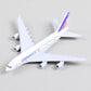 1:400 Airbus A380 Air France Diecast Metal Airplane Model with Stand Sky Jumbo Airliner Model Plane Alloy Display Collectible Model Kit for Aviation Enthusiast Gift