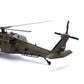 NUOTIE Model Sikorsky UH-60 Black Hawk helicopter tail view with detailed rotor and markings