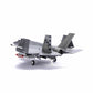 NUOTIE F-35C Lightning 1/72 Metal Fighter Model Kits with Stand VX-23 3 Versions ABC Diecast Alloy Jet Replica Pre-Build Military Aircraft Collection for Display or Gift (USN VX-23 73)