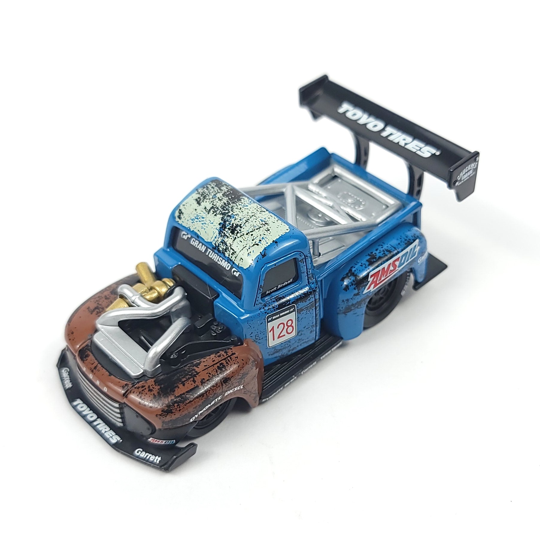 1:64 Die-cast 1949 Ford F1 Pickup Truck Scale Model, Old Smokey