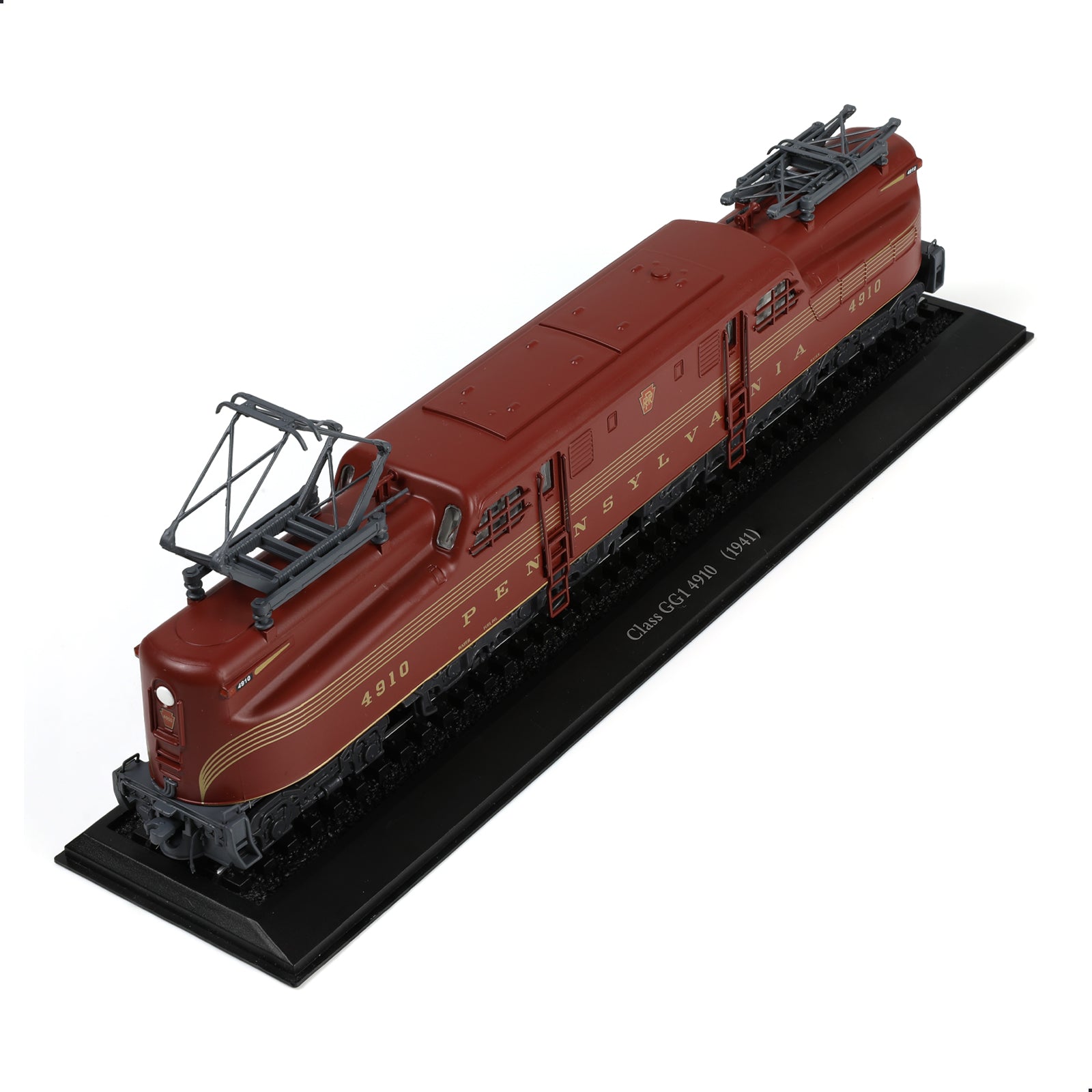 1:87 H0 Scale 1941 Class GG1 4910 Electric Locomotive Die-cast Finished Model with Track