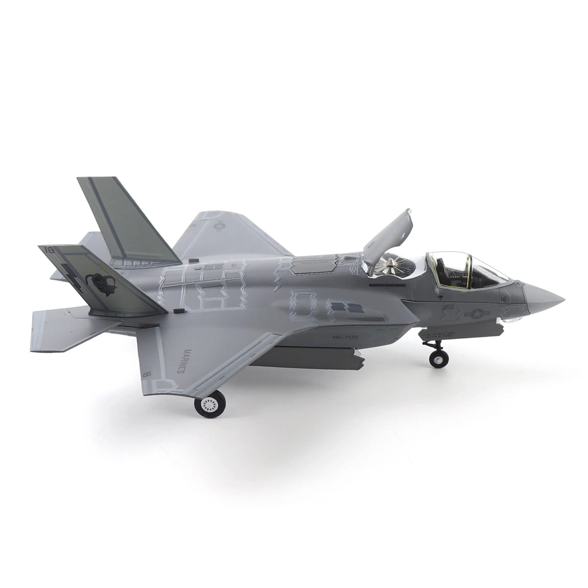 NUOTIE F-35B Lightning II diecast model aircraft with cockpit open