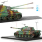 1:72 German King Tiger tank model alloy die-cast TigerⅡ-East 1944 indoor scene ornaments light and shadow King Tiger tank model military enthusiasts suitable for collection