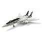 NUOTIE US Navy F-14 Tomcat 1/72 Alloy Model VF-84 Jolly Rogers Fighter DieCast Metal Airplane Military Display Model Collection or Gift