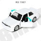 1:36 BMW M3 Diecast Metal Model Car - Pull Back Toy Vehicle, Classic Sports Car Replica for Collectors