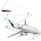 1/150 Airbus A330-743L Beluga XL5 Large Scale Diecast Airplane Model Kits with Stand | Super Transporter Beluga Aviation Enthusiasts Collect Plane Model