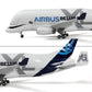 1/150 Airbus A330-743L Beluga XL5 Large Scale Diecast Airplane Model Kits with Stand | Super Transporter Beluga Aviation Enthusiasts Collect Plane Model