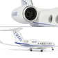 1/67 Gulfstream G650 Private Business Jet Resin Model with Stand (Large Scale)