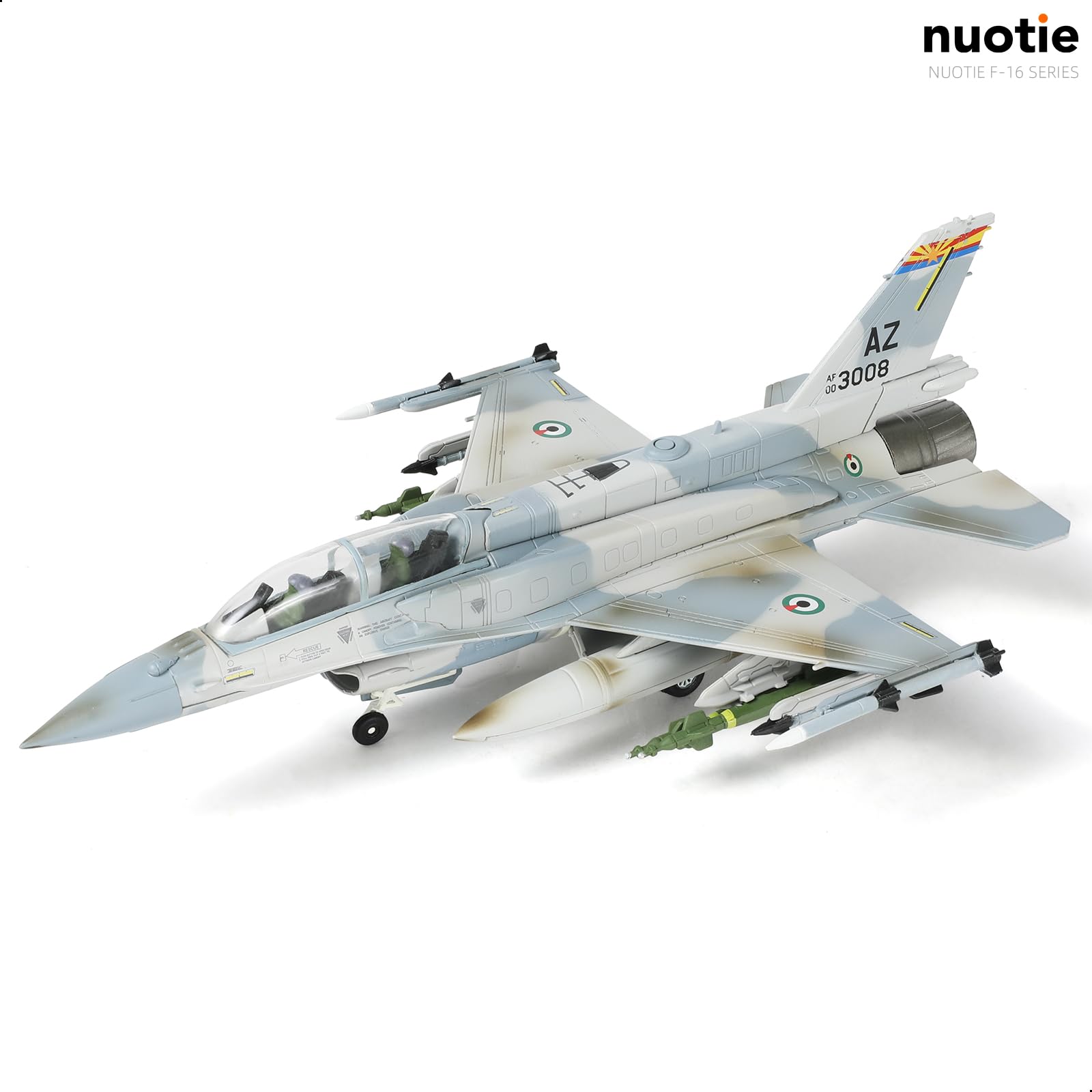1/72 Scale F-16F Block 60 Diecast Metal Model - UAE Air Force Fighter Jet  (Old &Regular version)